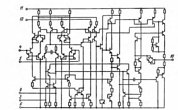 Принципиальная схема КМ1408УД1