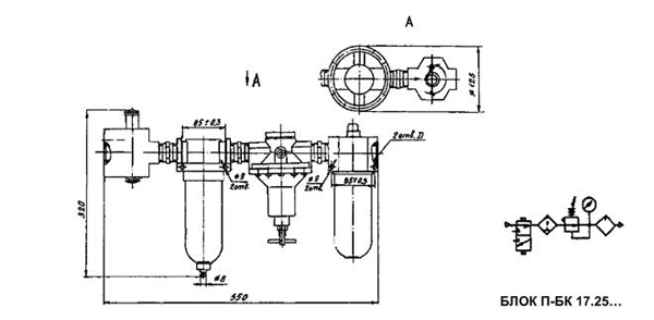 Блок П-БК 17.25...